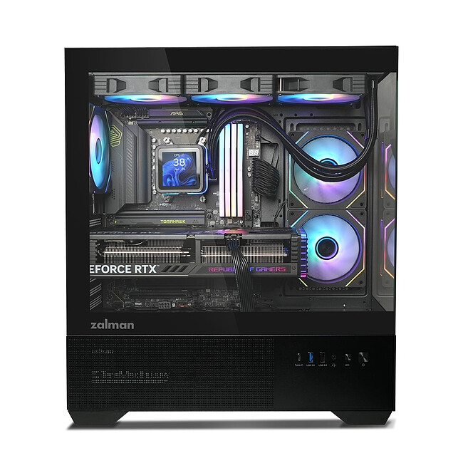 Корпус Zalman Chronix без БП Black