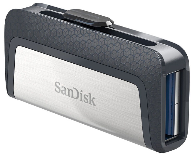 USB Flash-накопитель SanDisk Ultra Dual Drive 128GB (SDDDC2-128G-G46)