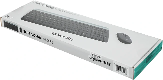 Набор периферии Logitech MK470 графитовый/светло-серый (920-009180)