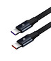 Автомобильное зарядное Baseus Enjoyment Retractable 2-in-1+C 33W Black (C00035500111-00)