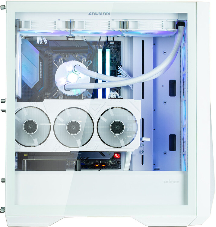 Корпус Zalman Z9 Iceberg MS E-ATX без БП White