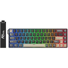 Клавиатура Royal Kludge RK68 HE Mint switch/Phantom