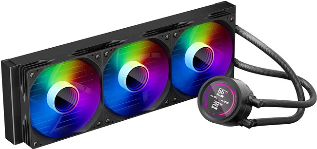 Система жидкостного охлаждения для процессора 1stPlayer TS4 360 Black (TS4-360-BK)