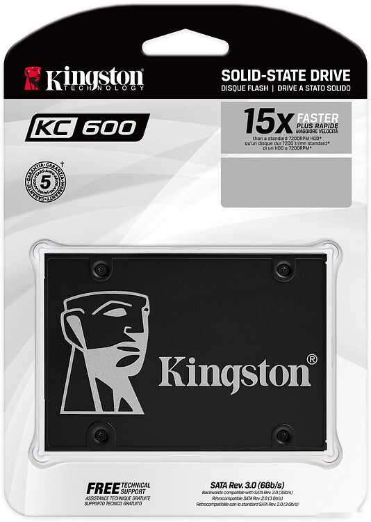 SSD диск Kingston SKC600/2048G