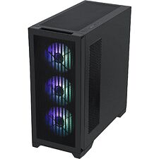 Корпус HAFF Glory ATX без БП Black