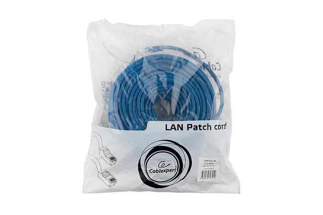 Патч-корд Cablexpert PP12-30M/B 30м синий