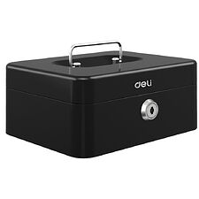 Ящик для денег Deli ET500 черный