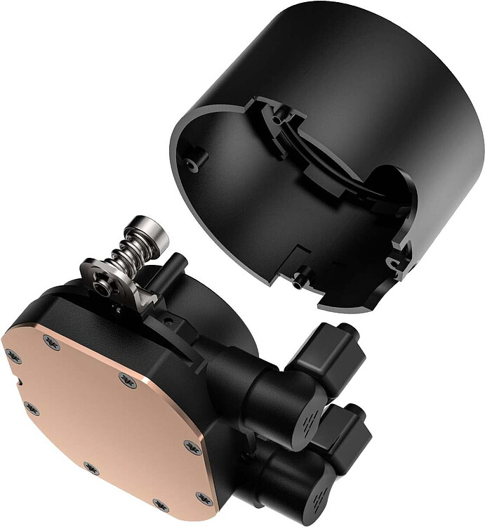 Система жидкостного охлаждения для процессора PCCooler DA360 BK ARGB черный (DA360-BKAWXX-GL)