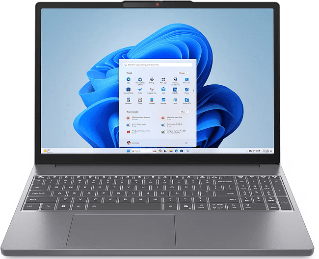 Ноутбук Lenovo IdeaPad Slim 3 15IRH10 Luna Grey (83K10032RK)