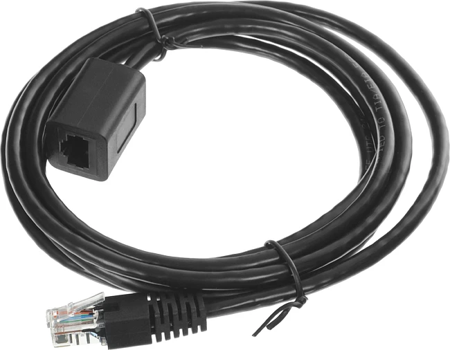 Патч-корд Buro BU-C5EXTND-2M-B черный