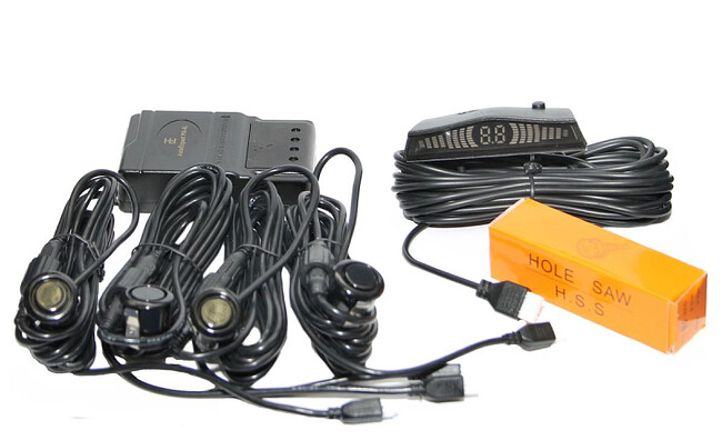 Парковочный радар AutoExpert PS-4L Profi черный