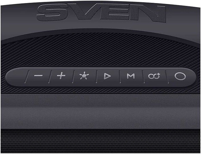 Портативная колонка Sven PS-380 Black