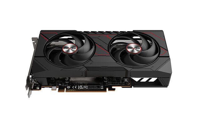 Видеокарта Sapphire Pulse AMD Radeon RX 9060 XT Gaming OC Dual 16Gb GDDR6  (11350-03-20G)