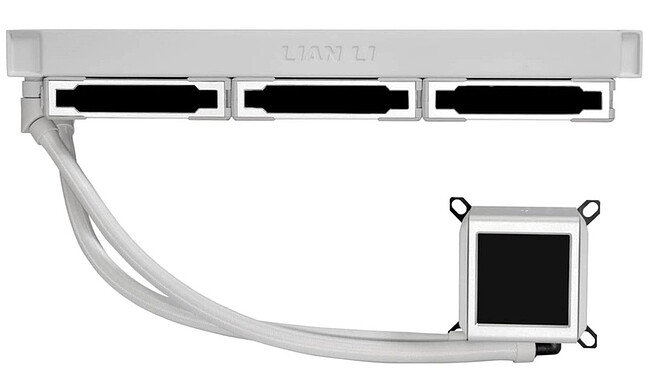 Кулер для процессора Lian Li Galahad II LCD SL-Infinity 360 White (G89.GA2ALCD36INW.00)