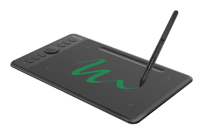 Графический планшет Parblo Intangbo S черный