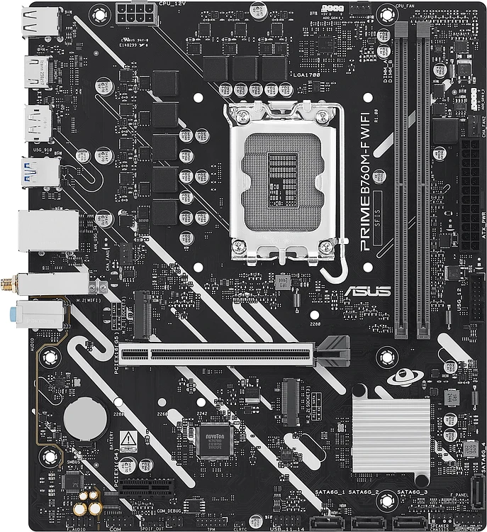 Материнская плата ASUS PRIME B760M-F WIFI (90MB1N00-M0EAY0)