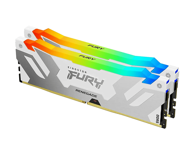 Оперативная память Kingston Fury Renegade RGB White XMP 32Gb DDR5 (KF576C38RWAK2-32)