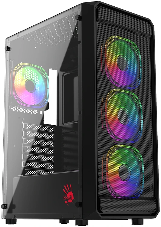 Корпус Bloody BD-CC114 без БП черный (BD-CC114-BK)