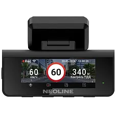 Автомобильный видеорегистратор Neoline Argus GPS черный (КА-00001348)