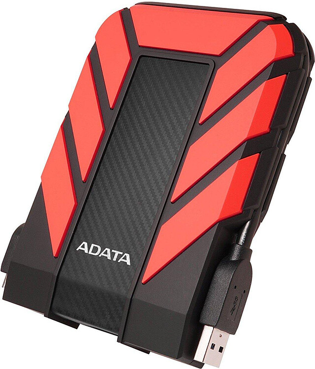 Внешний накопитель A-Data HD710Pro 2Tb AHD710P-2TU31-CRD черный/красный