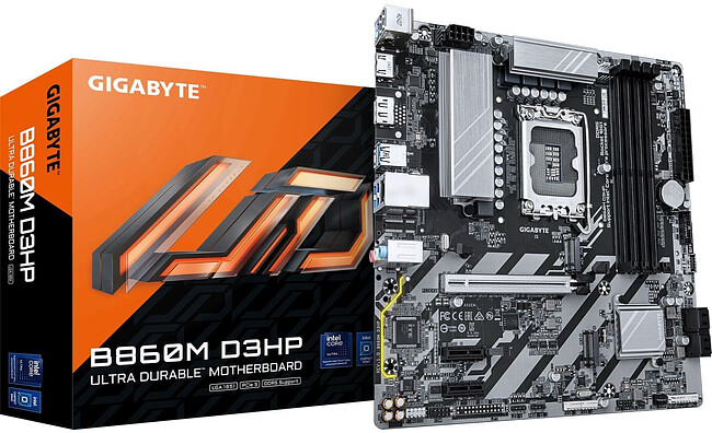 Материнская плата GigaByte B860M D3HP rev. 1.1