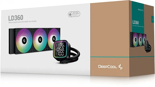 Кулер для процессора DeepCool LD360 черный (R-LD360-BKMSN-G-1)