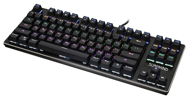 Клавиатура SunWind SW-K900G черный (1422332)