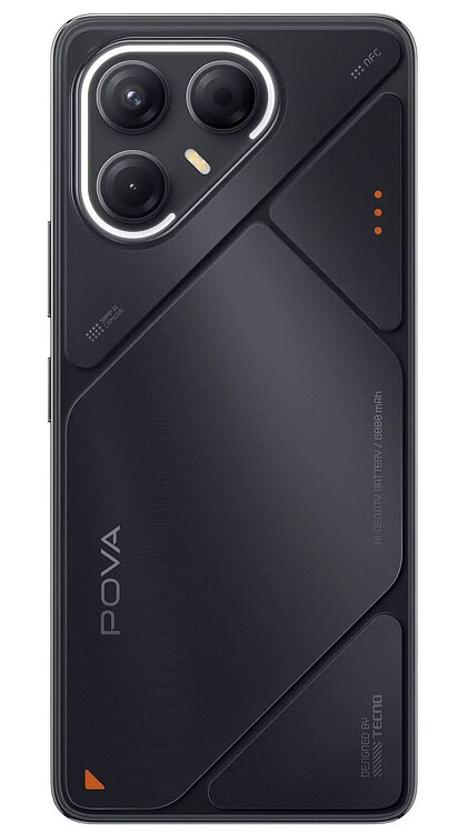 Смартфон Tecno Pova 7 5G 8GB/256GB Geek Black (LJ7)