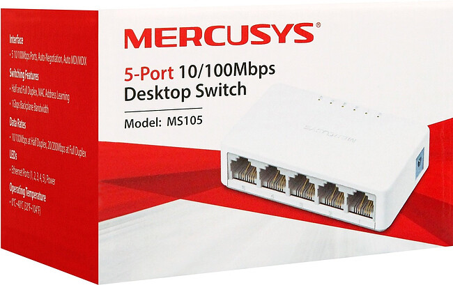 Коммутатор Mercusys MS105