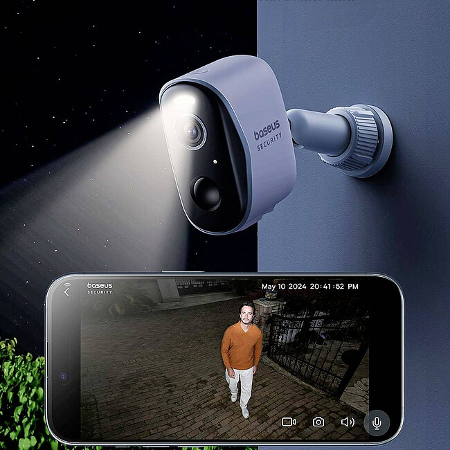 Камера видеонаблюдения Baseus Security N1 Plus S0TZ00 White (S0TY002131)