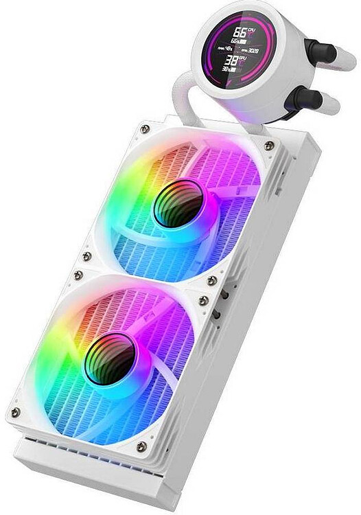 Система жидкостного охлаждения для процессора 1stPlayer TS4 240 White (TS4-240-WH)