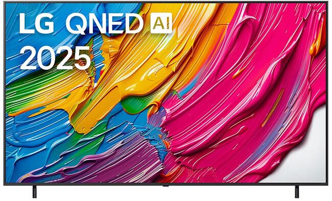 Телевизор LG 86QNED80A6A черный