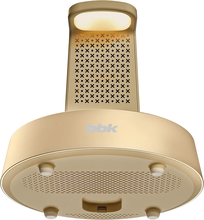 Портативная колонка BBK BTA1110 GD золотистый