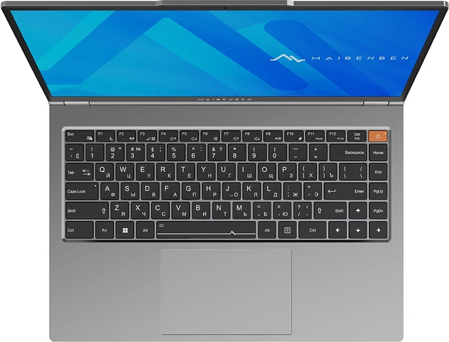 Ноутбук Maibenben P15B-R576UM Grey (P15B-R576UMF1SHGRE0)