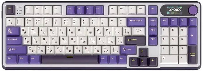 Клавиатура Royal Kludge RK-S98 Brown switch Blackberry