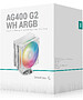 Кулер для процессора DeepCool AG400 G2 WH ARGB белый (R-AG400-WHAMMG2-G)