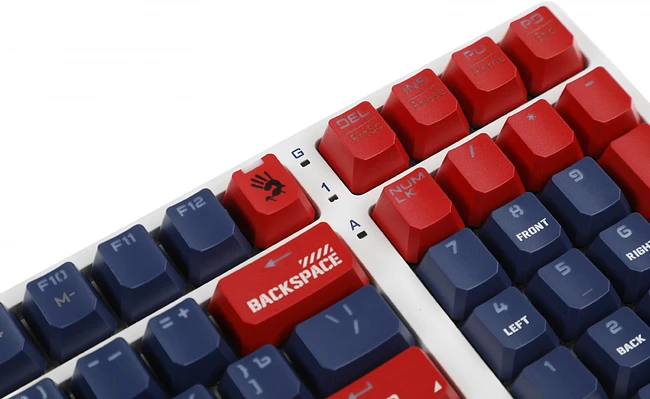 Клавиатура A4Tech Bloody S98 Plus Sports Navy BLMS Red