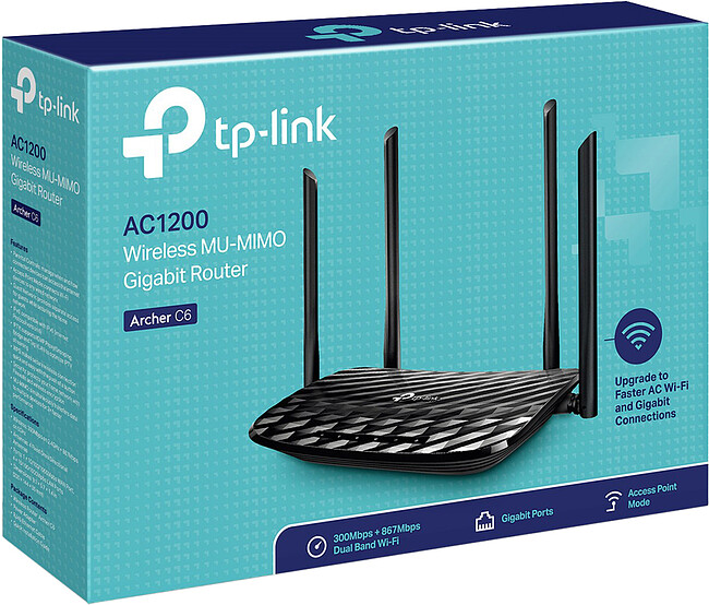 Беспроводной маршрутизатор TP-Link Archer C6
