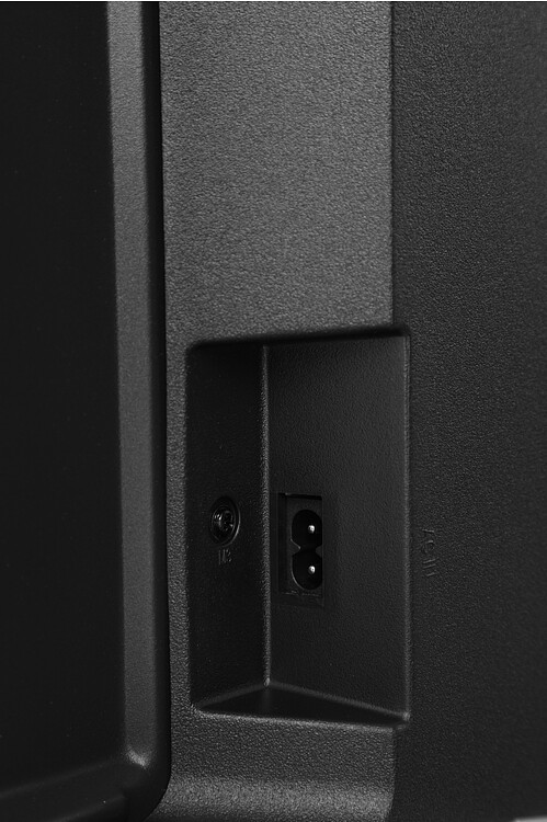 Телевизор Hyundai H-LED75QBU7500 черный/серебристый