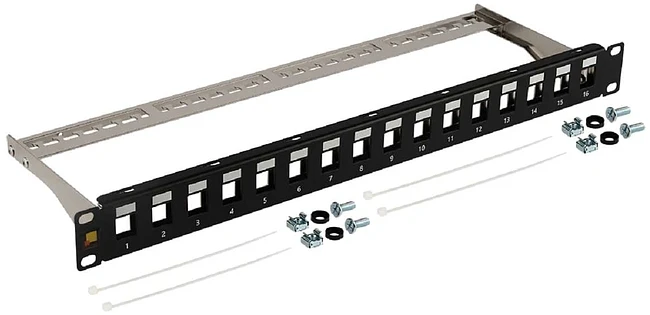 Патч-панель Lanmaster LAN-PPN16OK-UTP