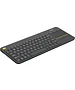 Клавиатура Logitech K400 Plus Black (920-007173)