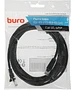 Патч-корд Buro UTP cat5E 3м черный RJ-45 (m)-RJ-45 (m)