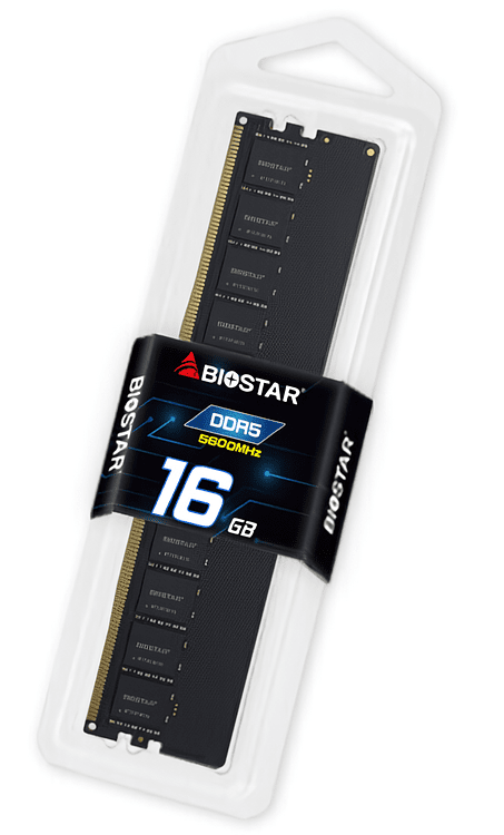 Оперативная память Biostar 16GB DDR5 PC5-44800 (DO56MU5N16)