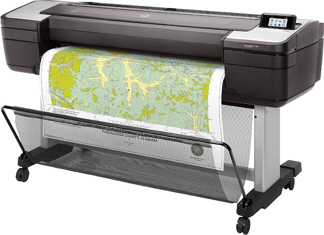 Плоттер HP Designjet T1700 (W6B55A)
