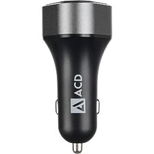 Автомобильное зарядное ACD ACD-C233-X3B