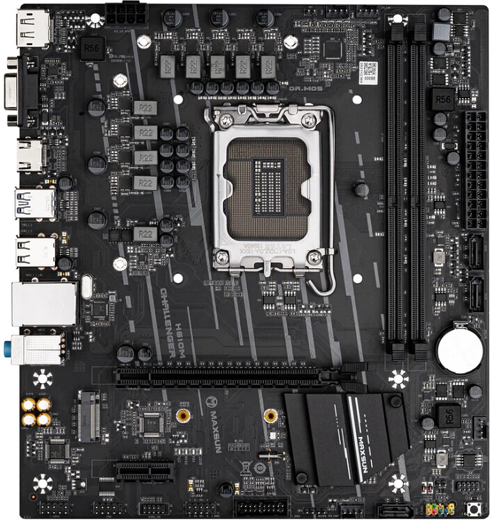 Материнская плата Maxsun Challenger DDR4 (H610M)