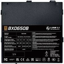 Блок питания Lian Li BX0650B 650W (G9P.BX0650B.B000.RU)