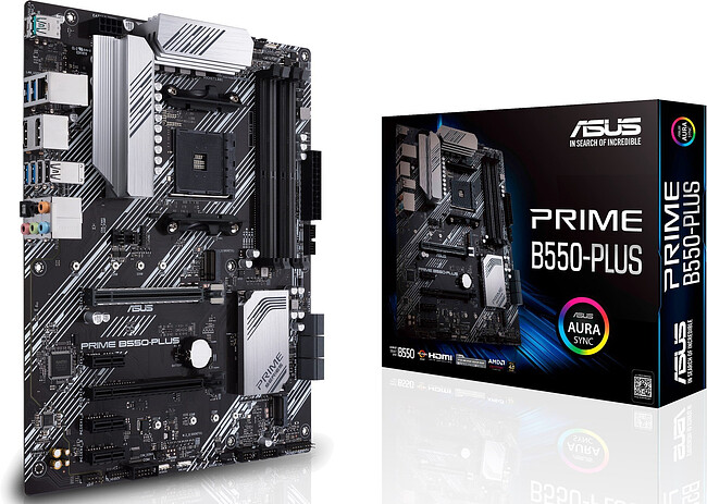 Материнская плата ASUS Prime B550-Plus DDR4