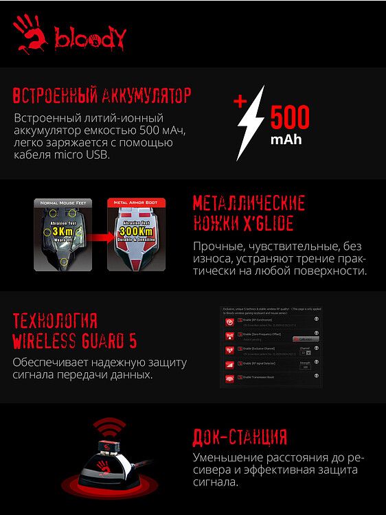 Мышь A4Tech Bloody R80 Plus SKULL