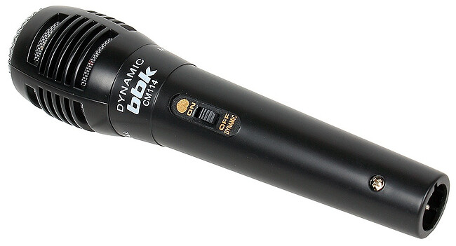 Микрофон BBK CM114 черный